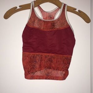 Adidas Red Sports Top for Swimming